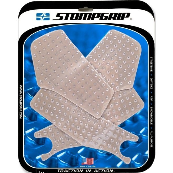 ストンプグリップ STOMPGRIP トラクションパッドタンクキット 17年-20年 CRF250L RALLY クリア 55-10-0158C HD店