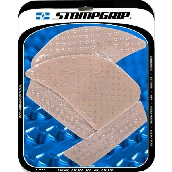 ストンプグリップ STOMPGRIP トラクションパッドタンクキット 20年 Ninja1000SX クリア 55-10-0178C HD店