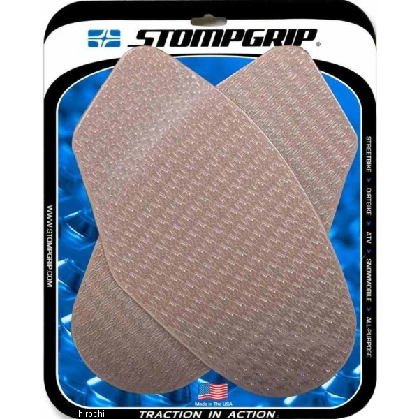 ストンプグリップ STOMPGRIP トラクションパッドタンクキット 05年-06年 GSX-R1000 クリア 55-14-0049C HD店