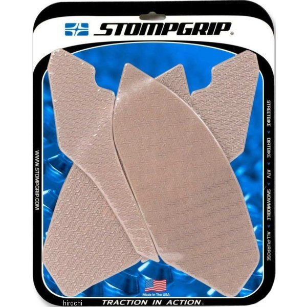 ストンプグリップ STOMPGRIP トラクションパッドタンクキット 15年-18年 BMW S1000RR クリア 55-14-0107C HD店