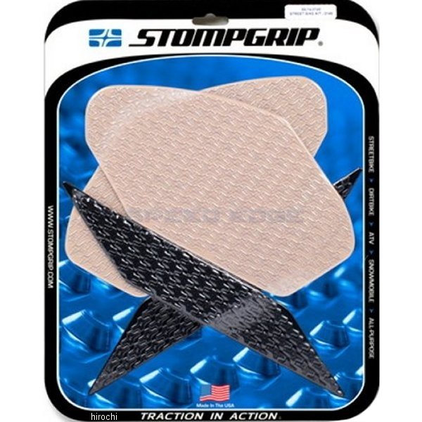 ストンプグリップ STOMPGRIP トラクションパッドタンクキット 18年-20年 Ninja250/400 ハイブリッド 55-14-0149H HD店