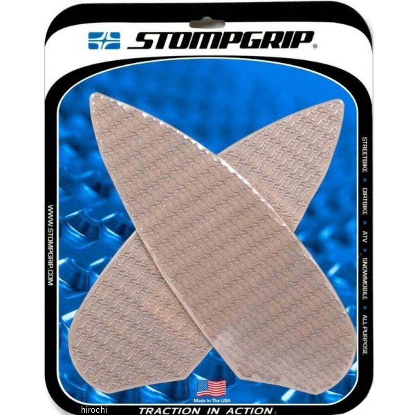 ストンプグリップ STOMPGRIP トラクションパッドタンクキット 19年-21年 BMW S1000R/RR クリア 55-14-0165C HD店