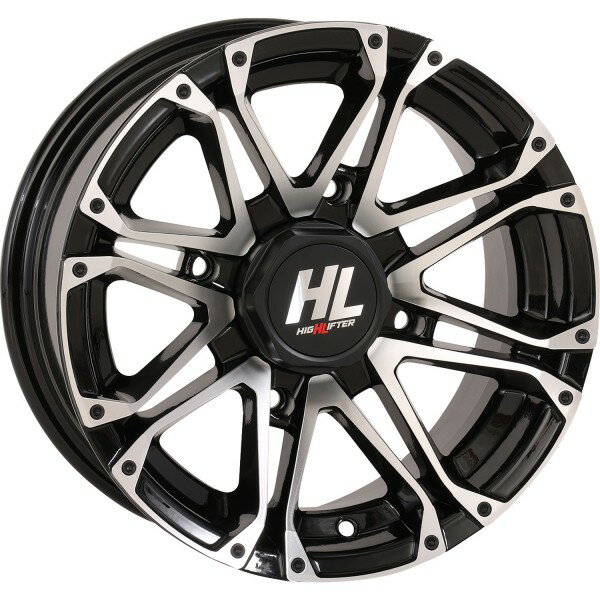 【USA在庫あり】 ハイリフター HIGHLIFTER HL3 ホイール フロント、リア 14×7 4/156 4+3 20年-22年 YXZ1000R SS XT-R 4x4 黒 0230-1232 HD店