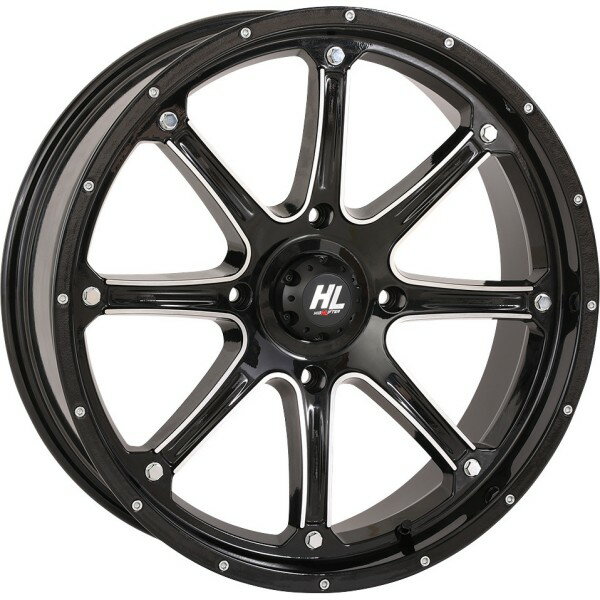 【USA在庫あり】 ハイリフター HIGHLIFTER HL4 ホイール フロント、リア 14×7 4/110 4+3 17年-18年 YXZ 1000R SS SE 黒 0230-1245 HD店