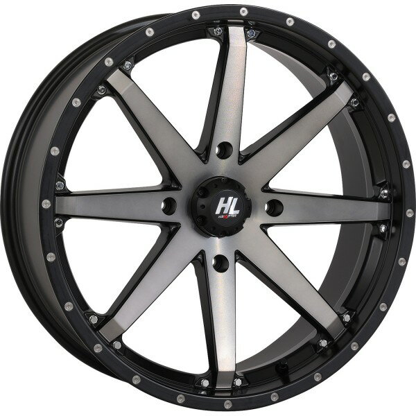 【USA在庫あり】 ハイリフター HIGHLIFTER HL10 ホイール フロント、リア 14×7 4/156 5+2 20年-22年 YXZ1000R SS マットブラック/スモーク 0230-1269 HD店