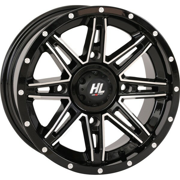 【USA在庫あり】 ハイリフター HIGHLIFTER HL22 ビードロックホイール フロント、リア 14×7 4/156 4+3 20年-22年 YXZ1000R SS XT-R 4x4 黒 0230-1295 HD店