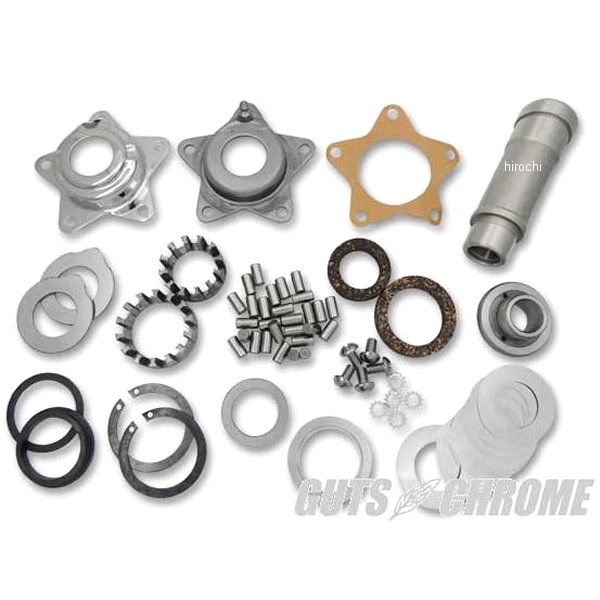 【メーカー在庫あり】 ガッツクローム スターハブリビルトキット クローム 44-0413 HD店