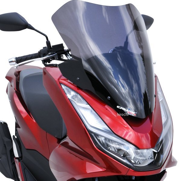 ST01T18-XX アルマックス ERMAX スポーツツーリングスクリーン 53cm 21年-22年 PCX125 クリア ST01T18-01 HD店