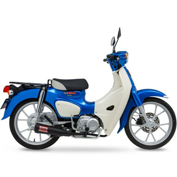 モリワキ フルエキゾースト メガホン 22年 スーパーカブ110、クロスカブ110 黒 01810-H01W2-00 HD店