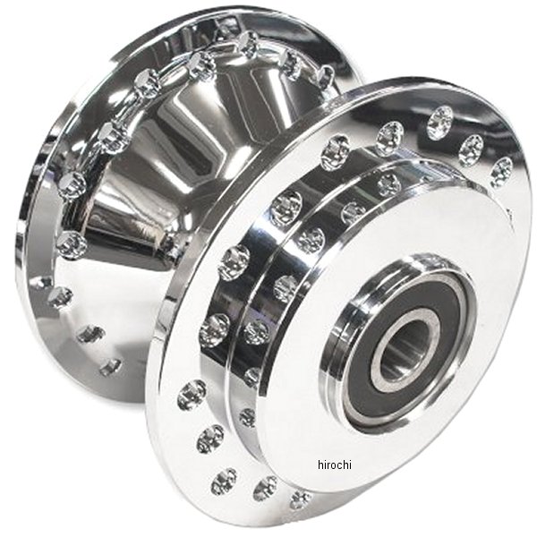 【メーカー在庫あり】 ガッツクローム フロント ナローアルミハブ 00年-07年 XL シングルディスク 45-0641 HD店