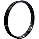 【メーカー在庫あり】 ガッツクロームリム パウダーコート 21×1.85 半ツヤブラック 52-0203PC HD店