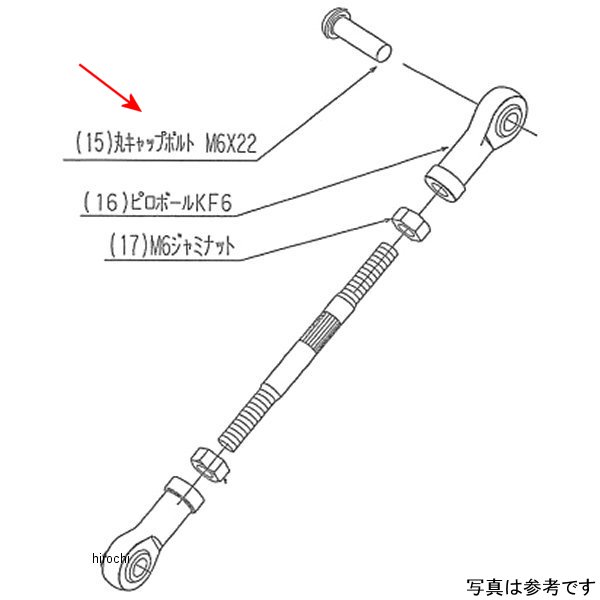 ビート BEET LH ペダルボルトSET Z125PRO 9099-KD5-10 HD店