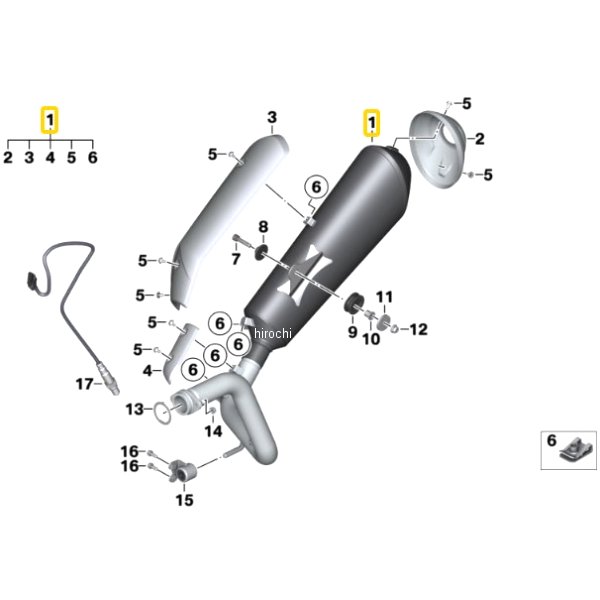 BMW純正 マフラー ASSY 18518371458 HD店