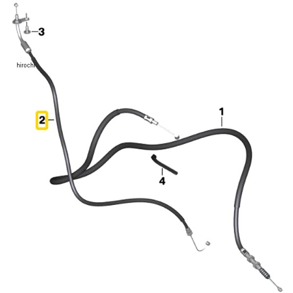 BMW純正 アクセル ケーブル 32738556596 HD店