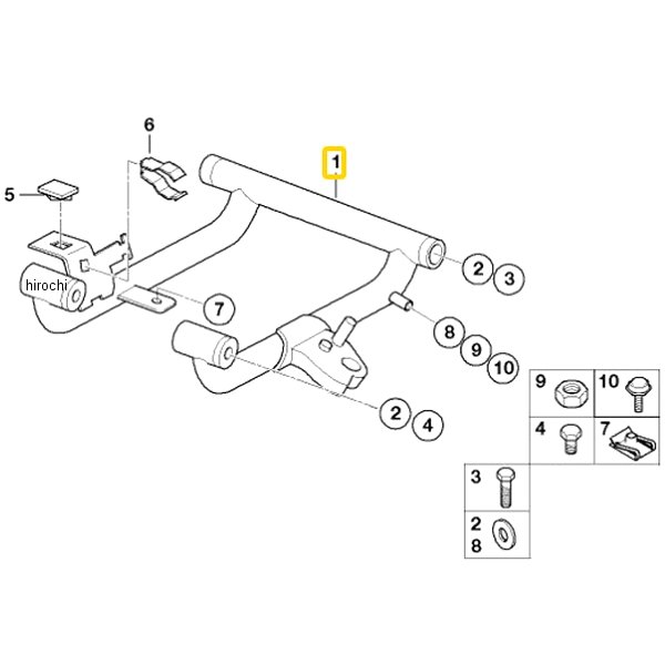 BMW純正 フレーム 下部 46537669900 HD店
