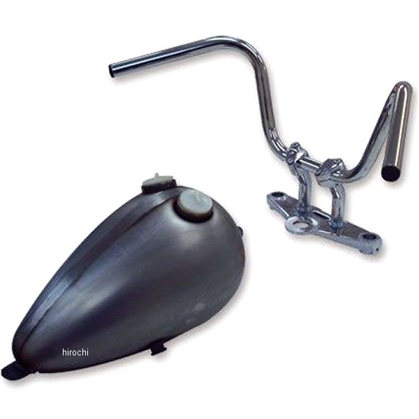 【メーカー在庫あり】 ガッツクローム クローム BACK HORN BAR ヘコミ無し 2001-0318 HD店