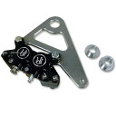 【メーカー在庫あり】 ガッツクローム PMキャリパー 125X4R ブラック&ブラケットセット 2700-3003PM HD店
