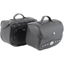 ヘプコアンドベッカー HEPCO&BECKER サイドレザーバッグ ネバダ C-Bowキャリア用 黒 620405 HD店