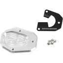 ヘプコアンドベッカー HEPCO&BECKER サイドスタンド エンラージメント 20年 トライアンフ タイガー900 シルバー/黒 42117605 00 91 HD店