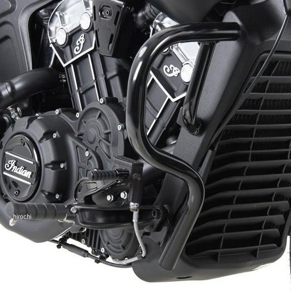 ヘプコアンドベッカー HEPCO&BECKER エンジンガード 17年-20年 インディアン スカウト ボバー 黒 5017568 00 01 HD店