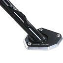 ヘプコアンドベッカー HEPCO&BECKER サイドスタンド エンラージメント 21年 KTM 890 ADVENTURE/R/Rally シルバー/黒 42117617 00 91 HD店