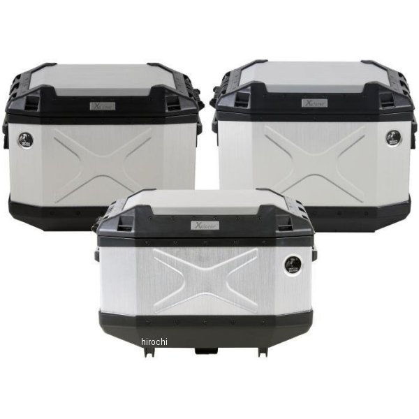  ヘプコアンドベッカー HEPCO&BECKER 3BOXセット XPLORER 45L/38L シルバー HBS-XPR-ALL-40-S HD店