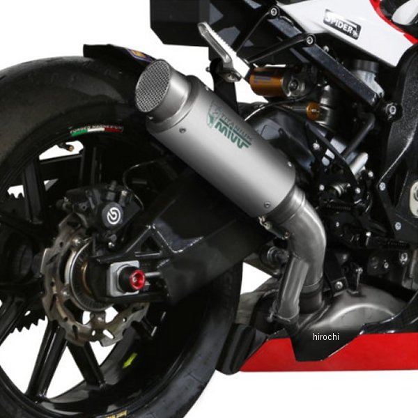 ミヴ Mivv スリップオンマフラー GP PRO 17年-18年 BMW S1000RR チタン B.031.L6P HD店