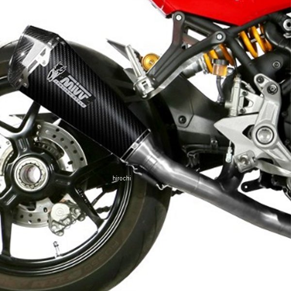 ミヴ Mivv スリップオンマフラー 触媒なし DELTA RACE 17年-20年 スーパースポーツ939 カーボン D.044.LDRC HD店