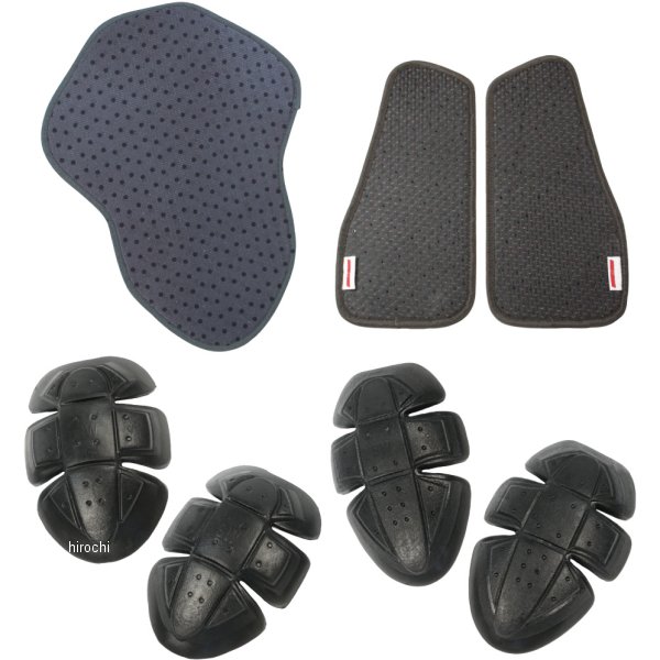 【メーカー在庫あり】 ラフ&ロード スタンダードパッド 胸 肩 肘 脊椎パッドセット RR10105 HD店