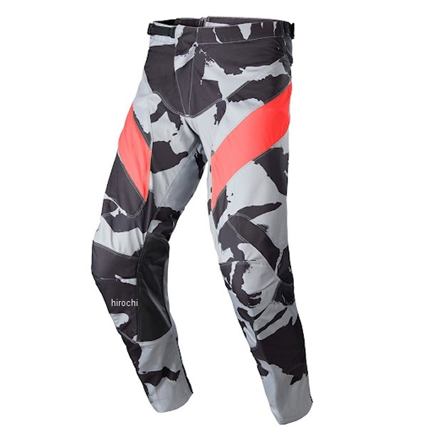 【メーカー在庫あり】 アルパインスターズ 2022年モデル パンツ レーサー タクティカル キャストグレー カモ/マーズレッド 32サイズ 3721223-9228-32 HD店