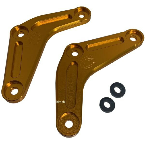 【メーカー在庫あり】 ビート BEET レーシングリンクプレート ゴールド ZX-25R 0610-KG2-10 HD店