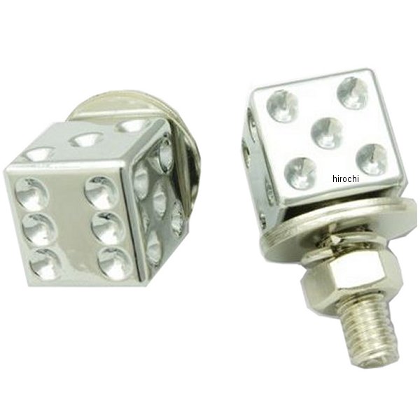 Other - 【メーカー在庫あり】 ガッツクローム ライセンスボルトセット ダイス クローム AA113CT HD店