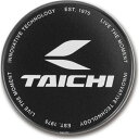 【メーカー在庫あり】 RSW032 RSタイチ TAICHI サークルステッカー 黒/白 RSW032BK51 HD店