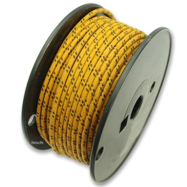 【メーカー在庫あり】 ガッツクローム クロスカバーワイヤー 16ゲージ 橙/黒 1ロール AM-081R HD店