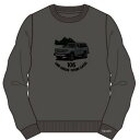 トヨタ ランドクルーザー スウェットシャツ ランクル106 チャコール Lサイズ 2202TY02-33 HD店(2)