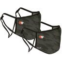 【メーカー在庫あり】 K&N 2層式布フェイスマスク カモ 2枚入り 88-0520C HD店