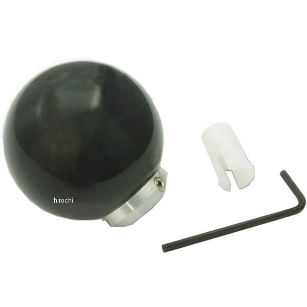 【メーカー在庫あり】 ガッツクローム 2インチ ボールシフトノブ 黒 AA009BK HD店