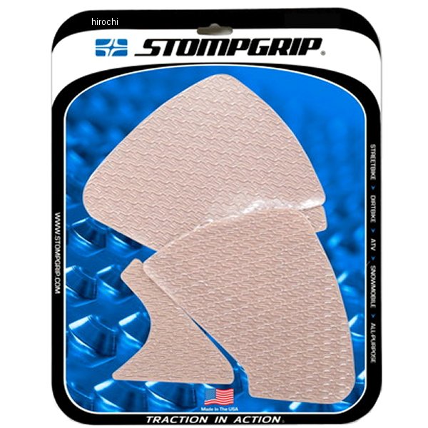 ストンプグリップ STOMPGRIP トラクションパッドタンクキット アイコン21年-22年 ドゥカティ モンスターカラー:クリア素材:エラストマー樹脂55-14-0184C楽天 HD店