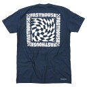 【メーカー在庫あり】 ファストハウス FASTHOUSE 秋冬モデル Tシャツ ディバージ ネイビー Mサイズ 1519-3009 HD店