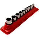スナップオン Snap-on 3/8インチ ソケット セミディープ 6角 インチサイズ 11点セット 211FSSY HD店(4)