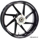 ゲイルスピード GALE SPEED フロントホイール TYPE-E 350-17 21年-22年 MT-09 グロスブラック ガラスコート 29431039G...