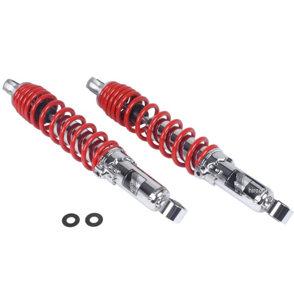 【メーカー在庫あり】 SP武川 ローダウンリアショックアブソーバー 10mmダウン ダックス125 赤 2本入 06-04-0147 HD店