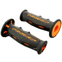 【メーカー在庫あり】 #601 プログリップ PRO-GRIP グリップ 貫通 スーパーバイク オレンジ/黒 98029 HD店