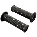 【メーカー在庫あり】 #717 プログリップ PRO-GRIP グリップ 貫通 スーパーバイク グレー/黒 98041 HD店