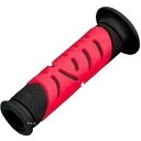 【メーカー在庫あり】 #719 プログリップ PRO-GRIP グリップ 貫通 スーパーバイク 黒/赤 98043 HD店