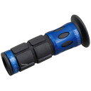 【メーカー在庫あり】 #744 プログリップ PRO-GRIP グリップ 貫通 アルミリングタイプ 黒/青 98101 HD店