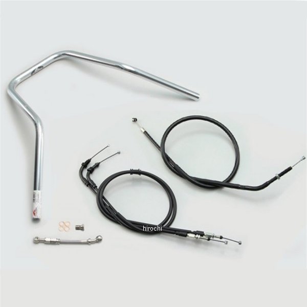 ハリケーン スーパーナロー ハンドルセット モンキー125 クローム H034-050C HD店