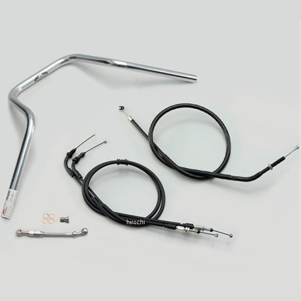 ハリケーン POLICE 5型 ハンドルセット モンキー125 クローム H034-069C HD店