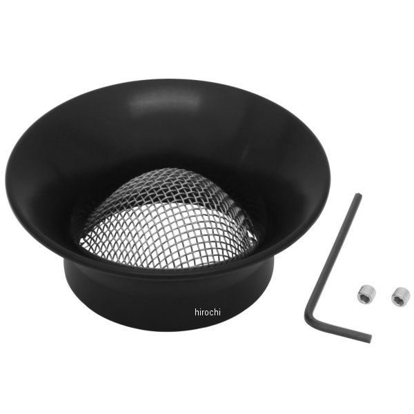 シフトアップ ユニバーサル アルミマシンドエアファンネル 44mm VM26 黒 206050-14...