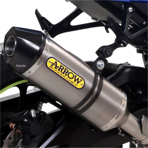 アロー ARROW スリップオンマフラー HOMOLOGATED RACE TECH 17年-22年 GSX-R1000 チタン/カーボエンド 71855PK HD店